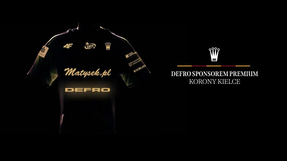 DEFRO Sponsorem Premium Korony Kielce w sezonie 2026/2027