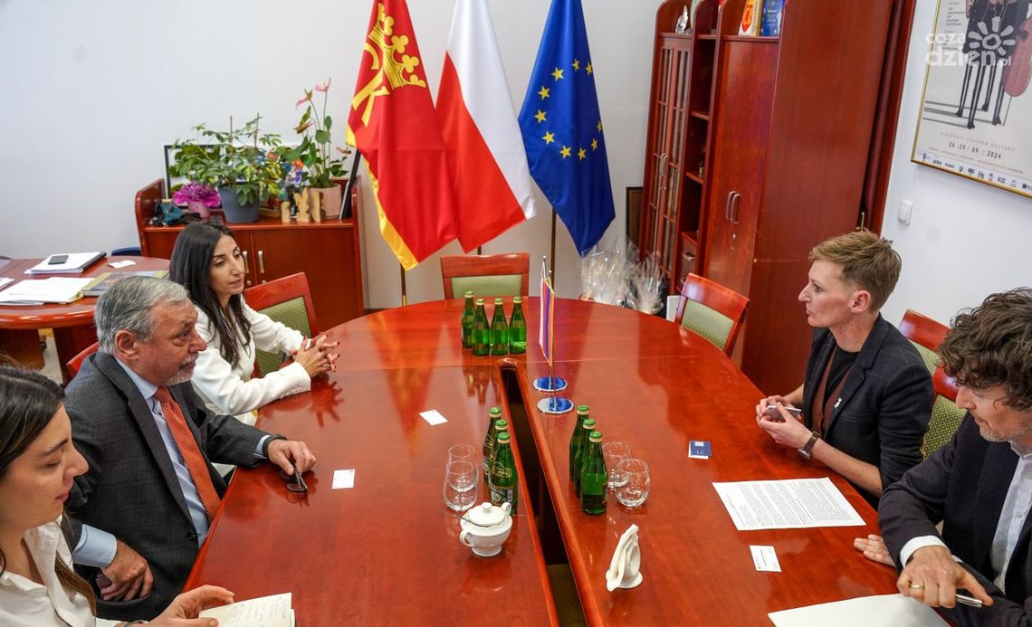 Delegacja Ambasady Armenii w Polsce z wizytą w Kielcach