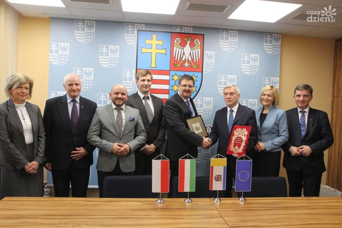 Delegacja z Węgier gości w świętokrzyskim