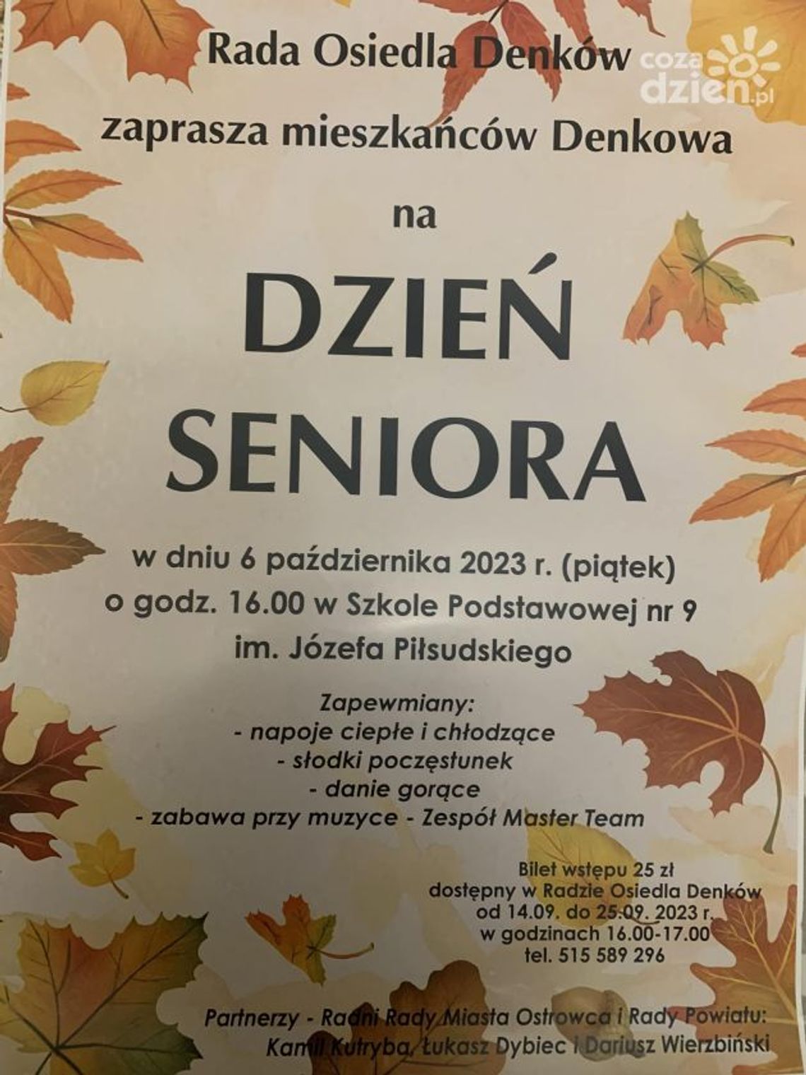 Denków nie zapomina o seniorach Denków nie zapomina o seniorach