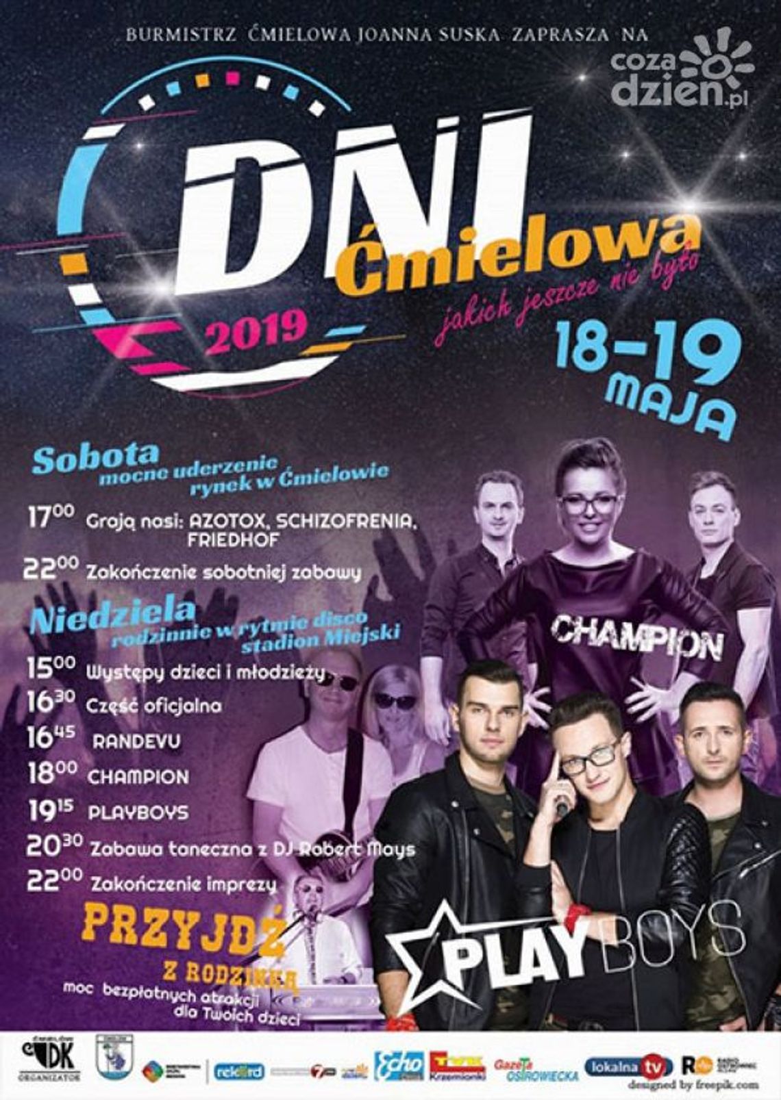 Dni Ćmielowa 2019 pełne muzyki