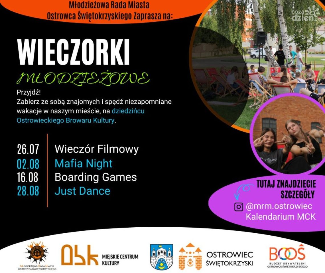 Do gry pn. "Mafia" zaprasza ostrowiecka Młodzieżowa Rada Miasta Do gry pn. "Mafia" zaprasza ostrowiecka Młodzieżowa Rada Miasta