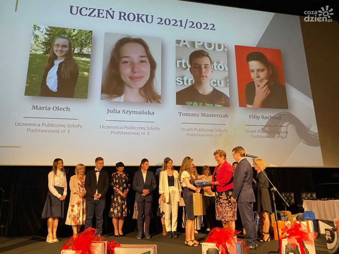 Doceniono najlepszych uczniów