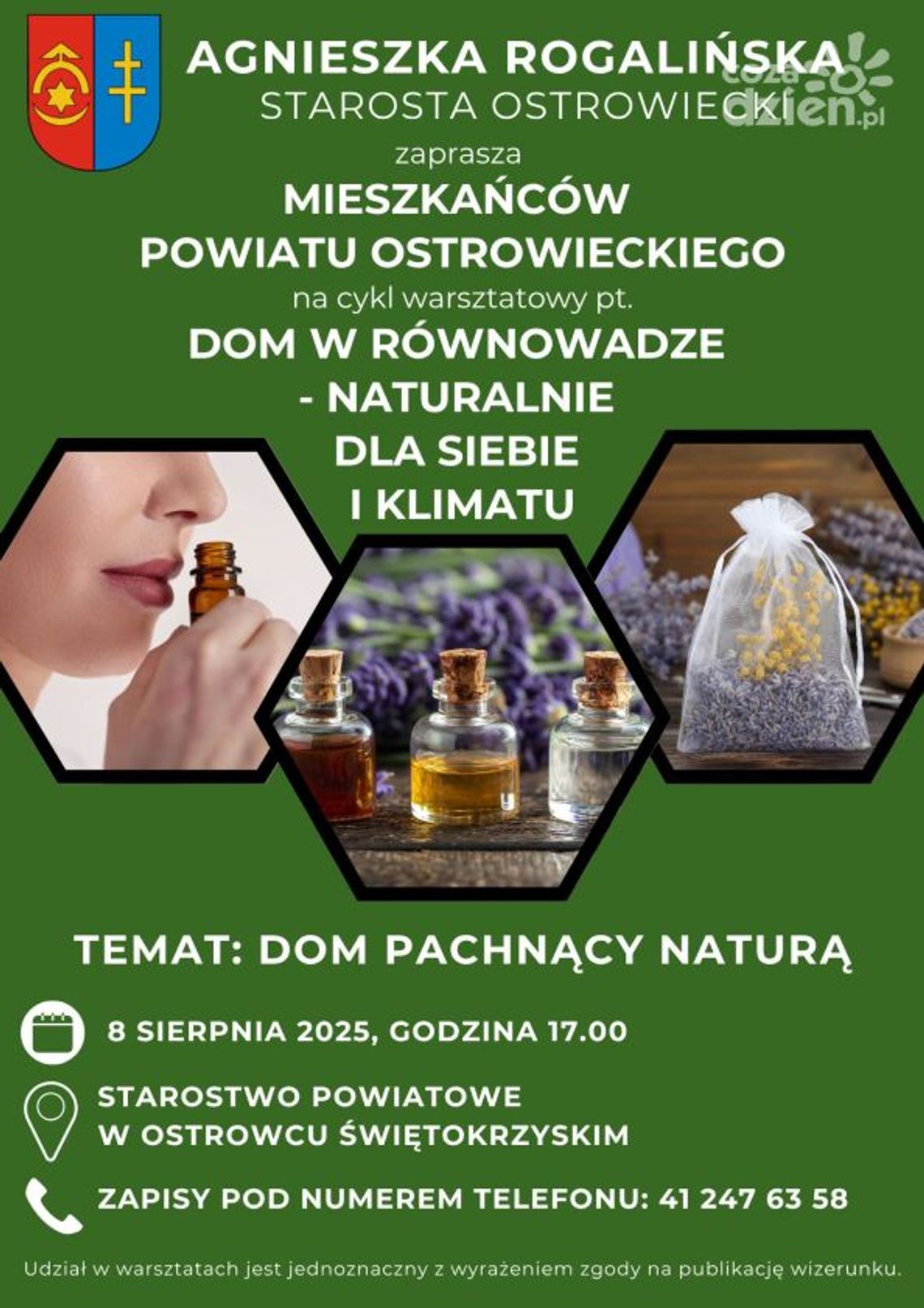 Dom pachnący naturą- warsztaty w ostrowieckim starostwie Dom pachnący naturą- warsztaty w ostrowieckim starostwie