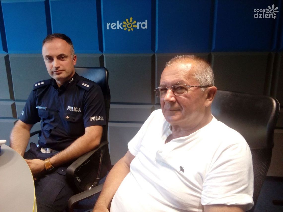 Dominik Kowalski i Jerzy Brożyna: jazda na zderzaku to spore ryzyko kolizji drogowej Dominik Kowalski i Jerzy Brożyna: jazda na zderzaku to spore ryzyko kolizji drogowej