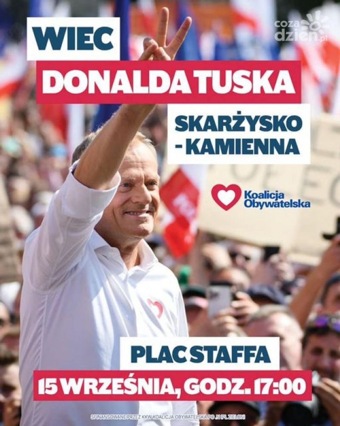 Donald Tusk w Skarżysku Donald Tusk w Skarżysku