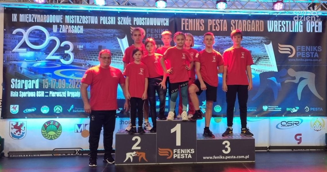 Doskonały start Guliwera na IX Międzynarodowych Mistrzostwach Polski Szkół Podstawowych w zapasach w Stargardzie Doskonały start Guliwera na IX Międzynarodowych Mistrzostwach Polski Szkół Podstawowych w zapasach w Stargardzie