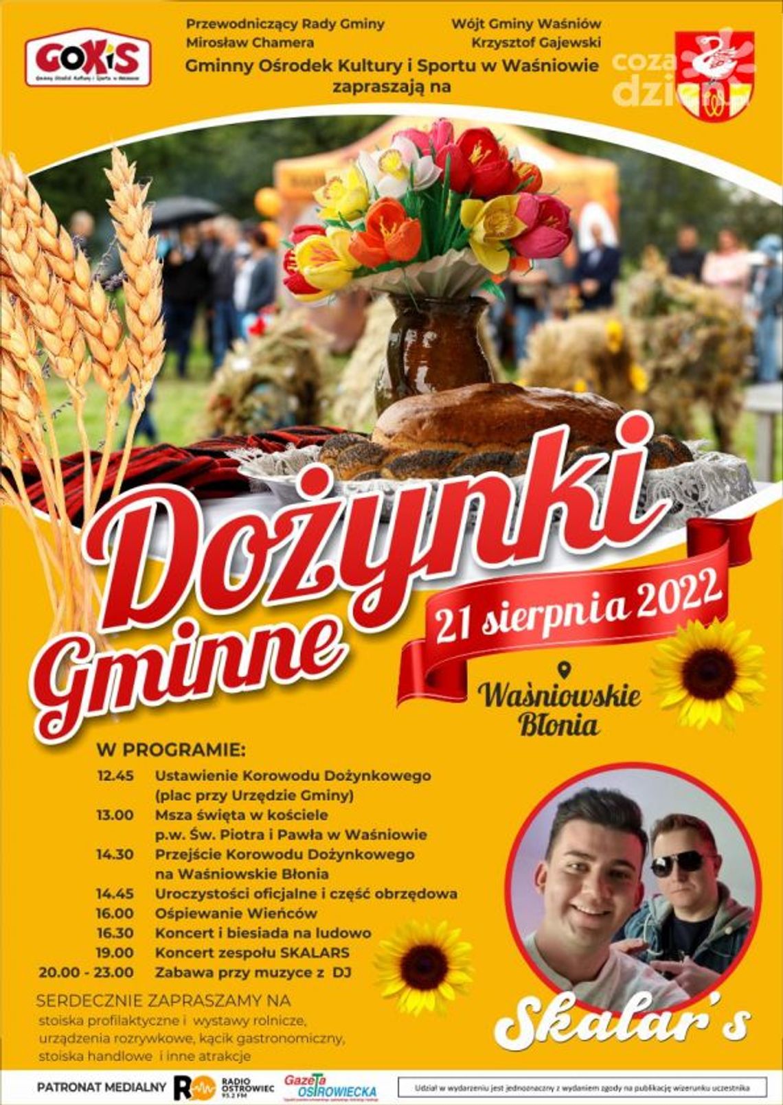 Dożynki Gminne w Waśniowie Dożynki Gminne w Waśniowie