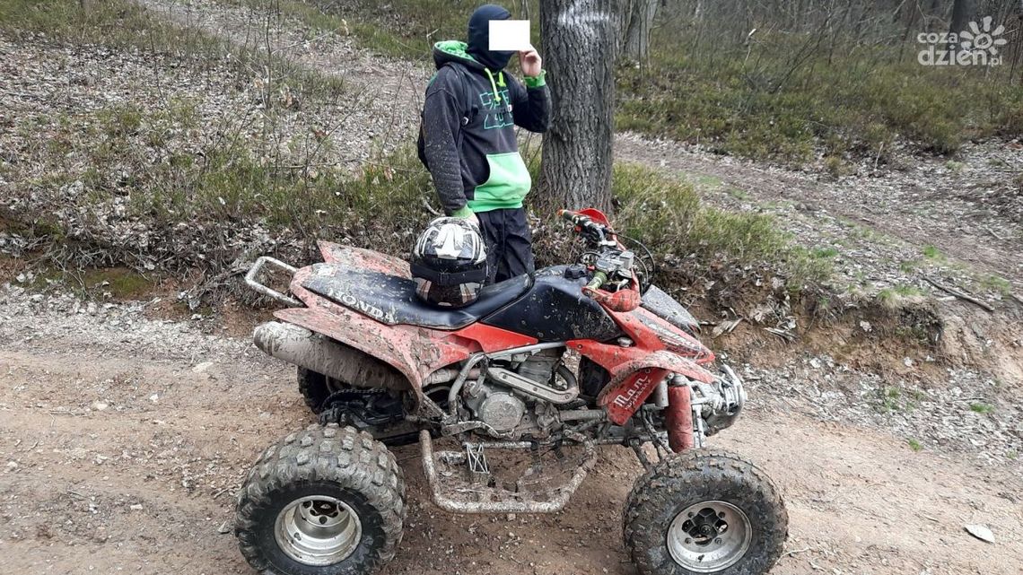 Drastyczny wzrost nielegalnych wjazdów quadów do lasów. Będą kary