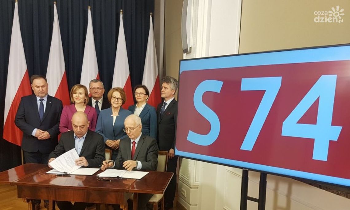 Droga ekspresowa S74 coraz bliżej Droga ekspresowa S74 coraz bliżej