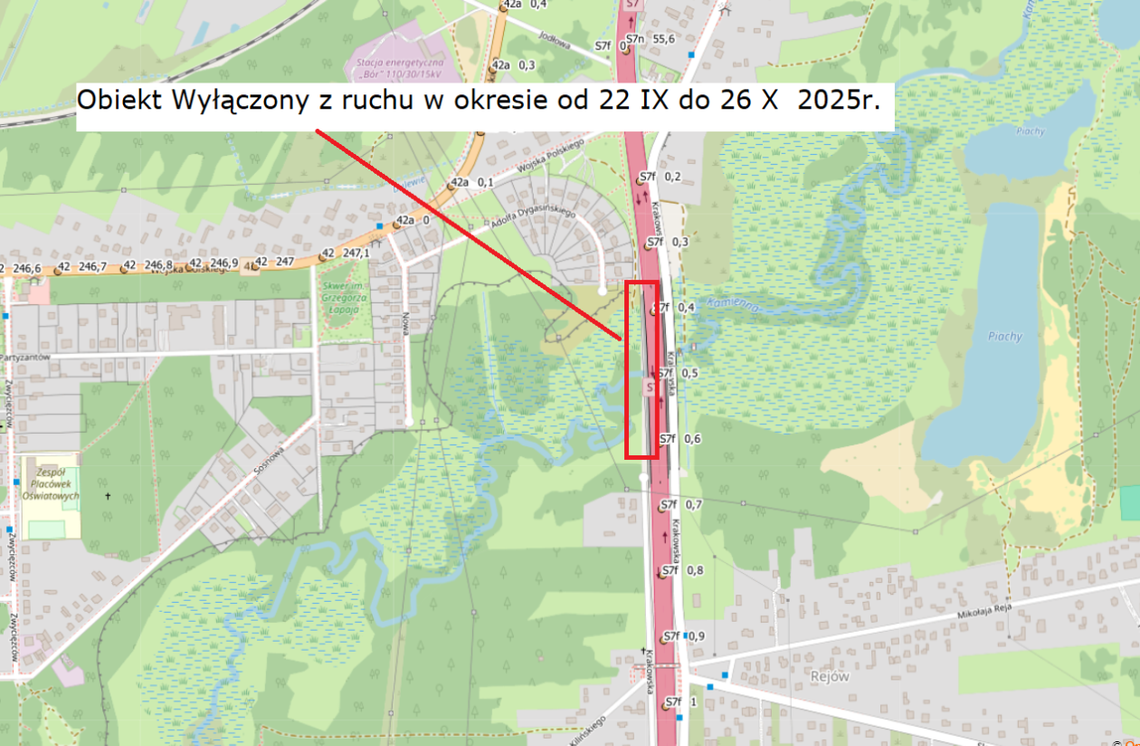 Drugi etap remontu estakady na S7 w Skarżysku-Kamiennej
