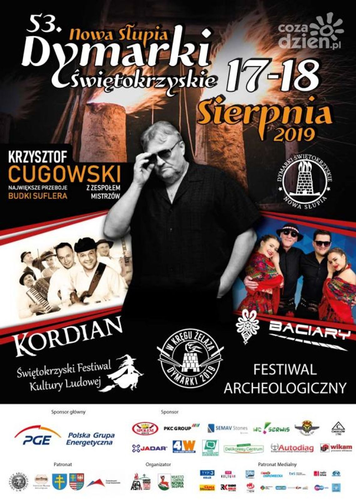 Dymarki Świętokrzyskie w Nowej Słupi pełne gwiazd Dymarki Świętokrzyskie w Nowej Słupi pełne gwiazd