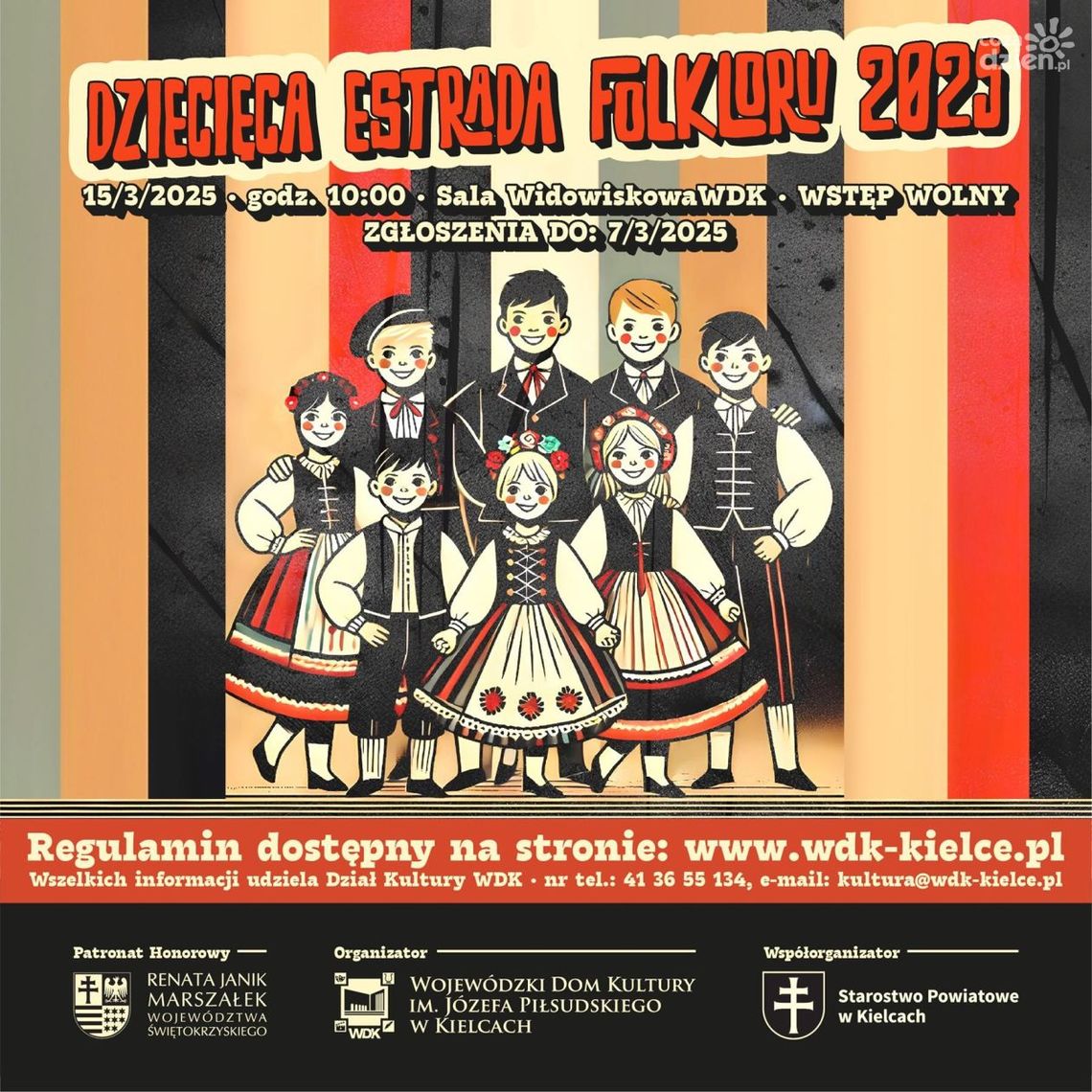 Dziecięca Estrada Folkloru czeka na zgłoszenia
