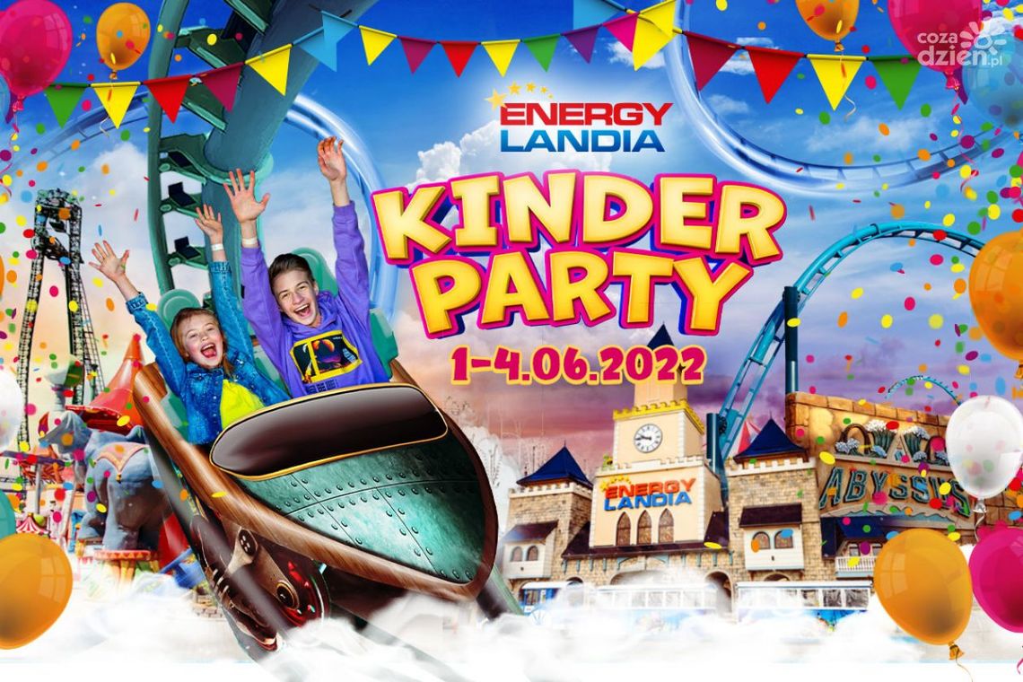 Dzień Dziecka w Energylandii świętować będziemy od 1 do 4 czerwca! Dzień Dziecka w Energylandii świętować będziemy od 1 do 4 czerwca!