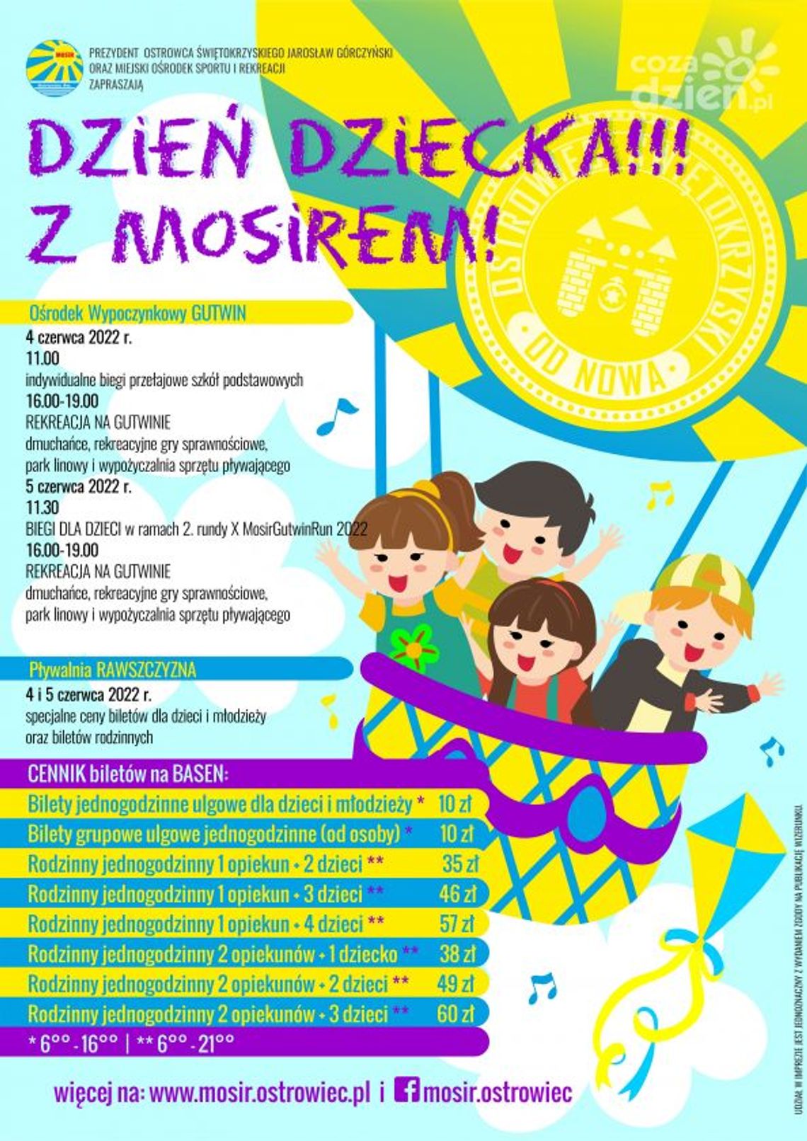 Dzień Dziecka z MOSiRem
Dzień Dziecka z MOSiRem