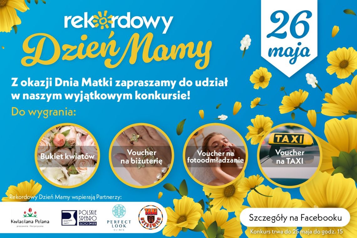 Dzień Mamy z Radiem Rekord. Wygraj prezenty dla swojej mamy Dzień Mamy z Radiem Rekord. Wygraj prezenty dla swojej mamy