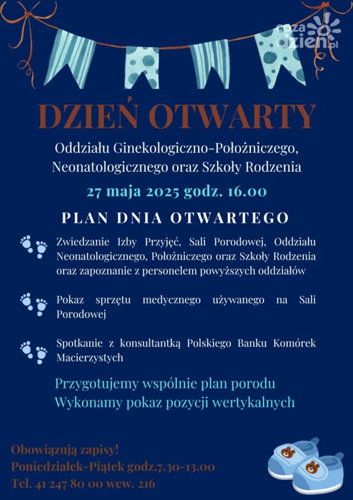 Dzień otwarty w ostrowieckiej porodówce Dzień otwarty w ostrowieckiej porodówce
