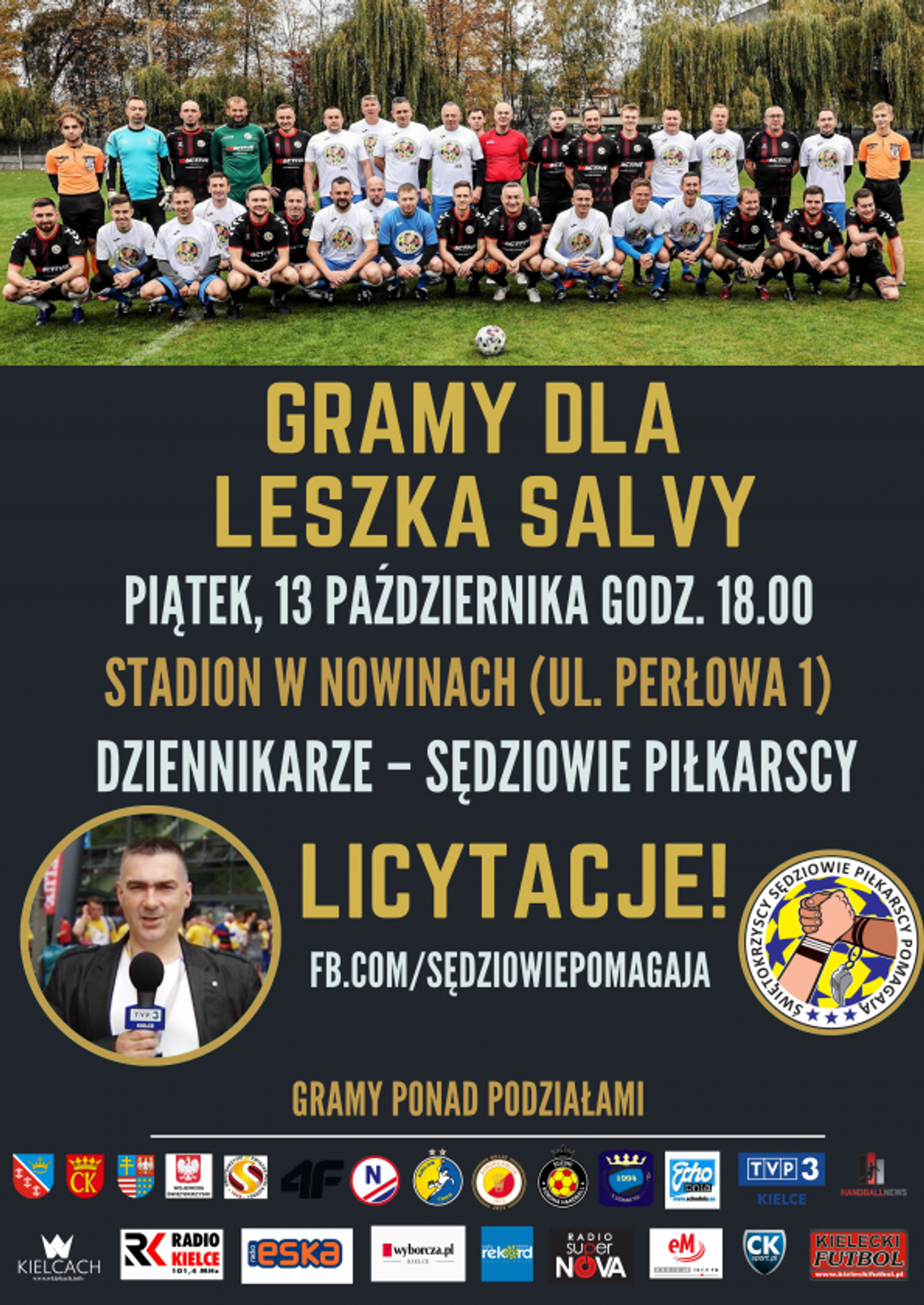 Dziennikarze ponownie zjednoczeni dla Leszka Salvy 