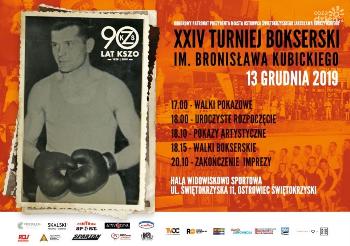 Dziś pięściarski Memoriał imienia Bronisława Kubickiego Dziś pięściarski Memoriał imienia Bronisława Kubickiego