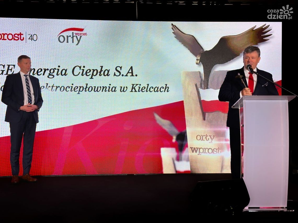 Elektrociepłownia PGE Energia Ciepła w Kielcach została laureatem Orła Tygodnika Wprost Elektrociepłownia PGE Energia Ciepła w Kielcach została laureatem Orła Tygodnika Wprost