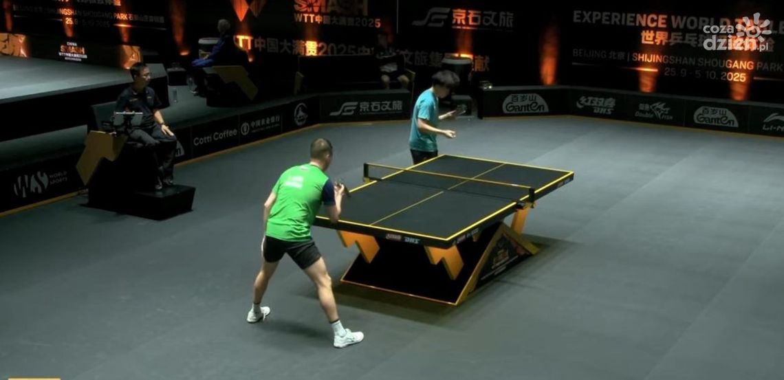 Emocjonujące mecze w ramach WTT: Kožul minimalnie przegrywa, Cho zwycięski Emocjonujące mecze w ramach WTT: Kožul minimalnie przegrywa, Cho zwycięski