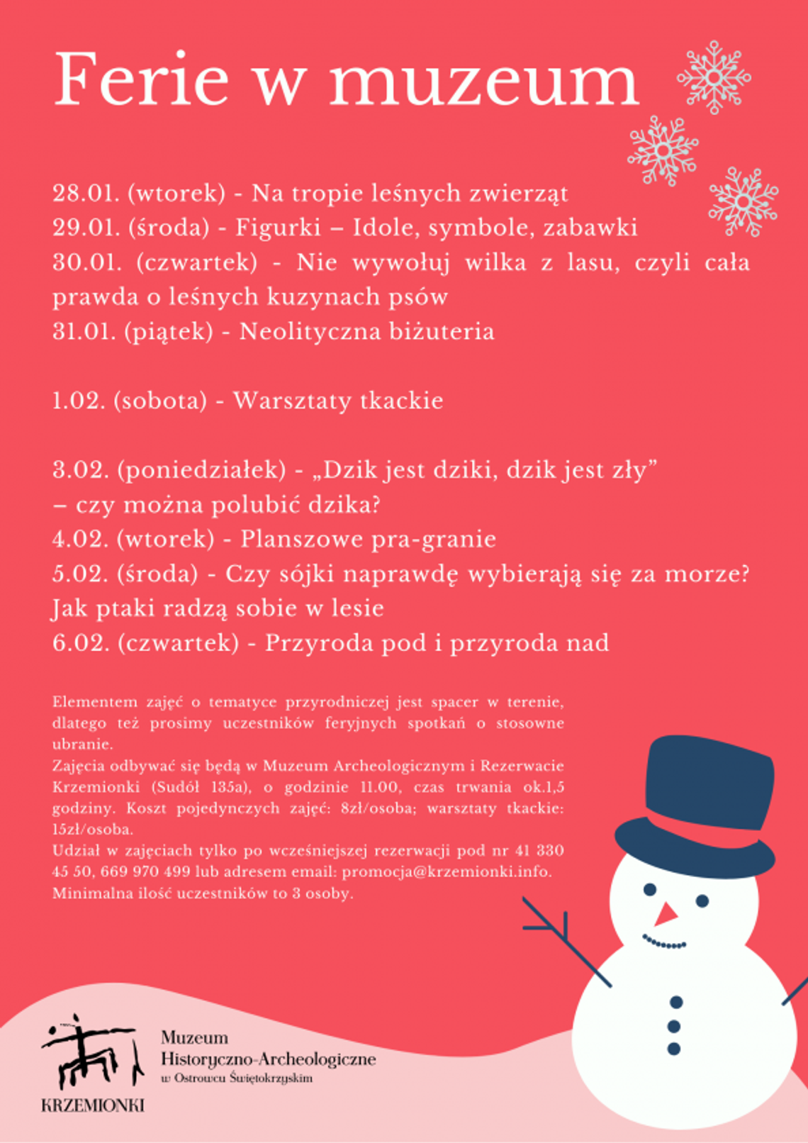 Ferie w muzeum Ferie w muzeum