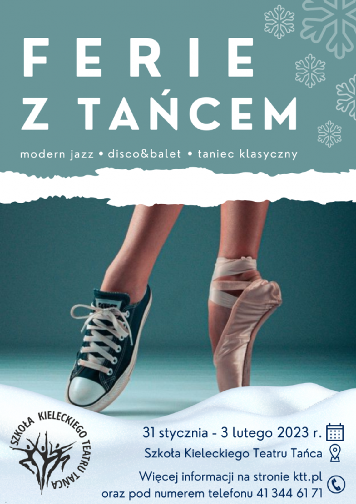 „Ferie z tańcem” w Kieleckim Teatrze Tańca