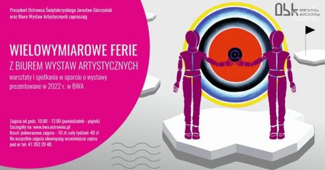 Ferie ze sztuką w ostrowieckim BWA Ferie ze sztuką w ostrowieckim BWA