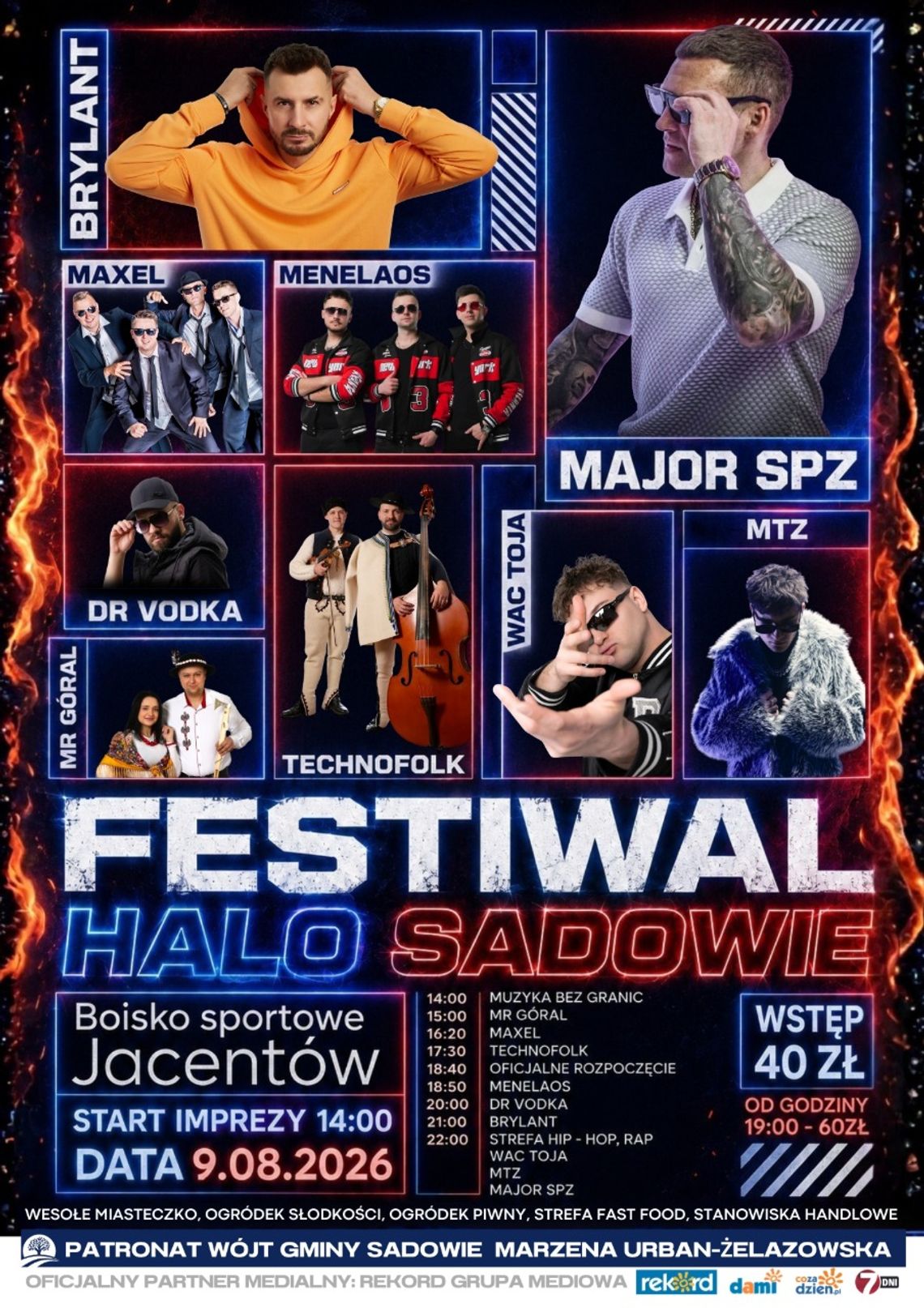 Festiwal Halo Sadowie 2026 – gwiazdy disco polo, hip-hopu i dobra zabawa dla całej rodziny! Festiwal Halo Sadowie 2026 – gwiazdy disco polo, hip-hopu i dobra zabawa dla całej rodziny!