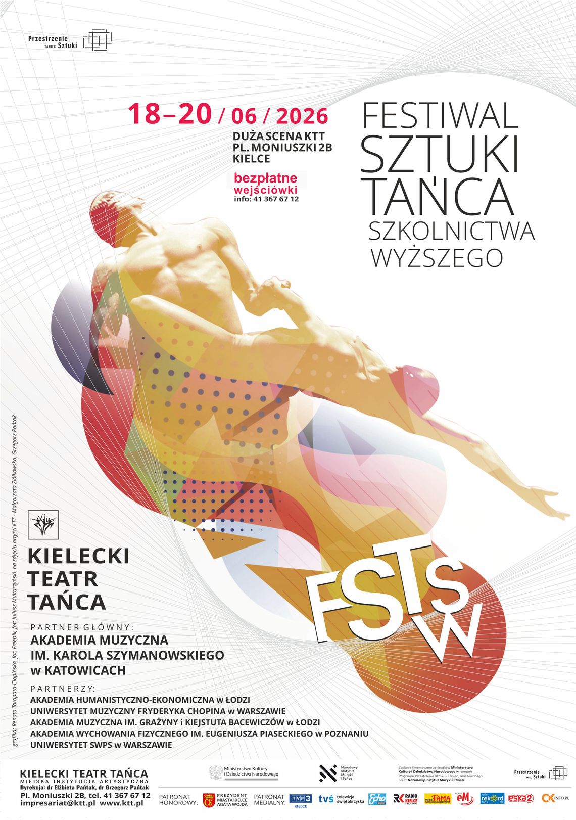 Festiwal Sztuki Tańca Szkolnictwa Wyższego 2026 w Kielcach