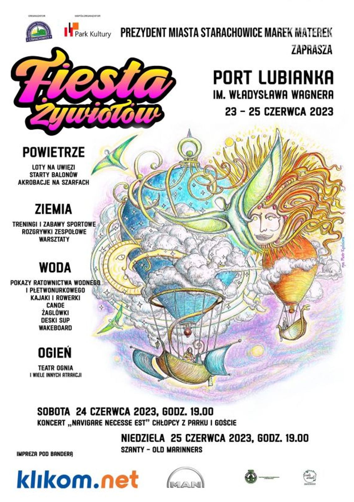 Fiesta Żywiołów nad starachowickim zalewem Lubianka Fiesta Żywiołów nad starachowickim zalewem Lubianka