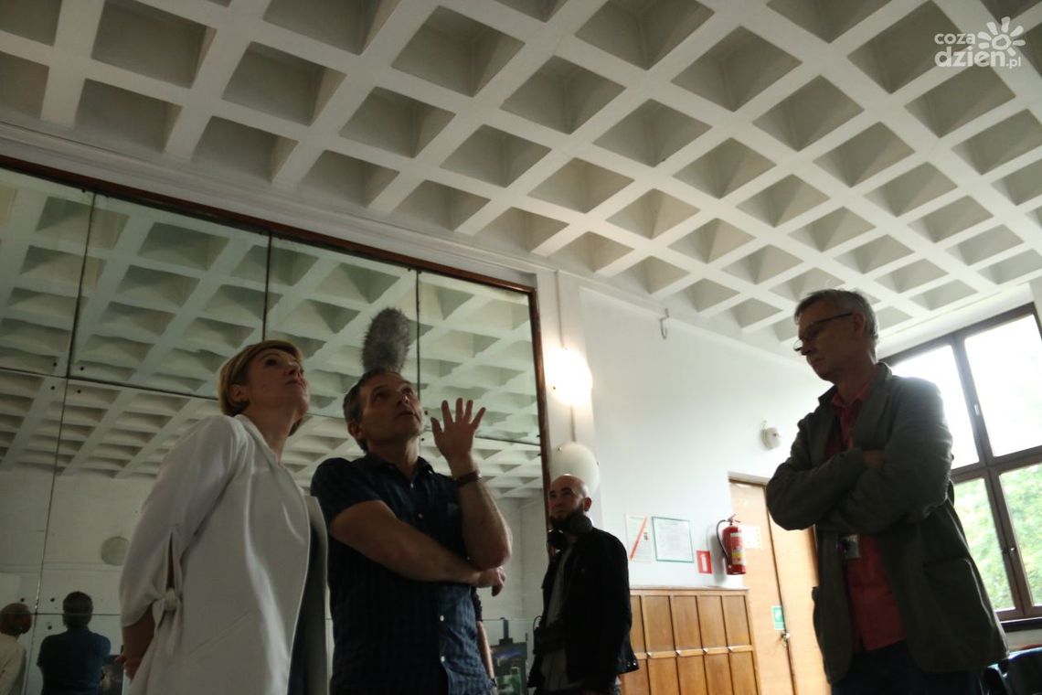 Filmowcy pracowali w Parku Kultury Filmowcy pracowali w Parku Kultury