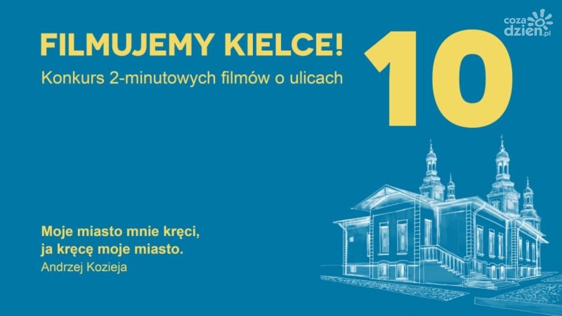 „Filmujemy Kielce” – wygraj 1000 zł za 2 minuty filmu