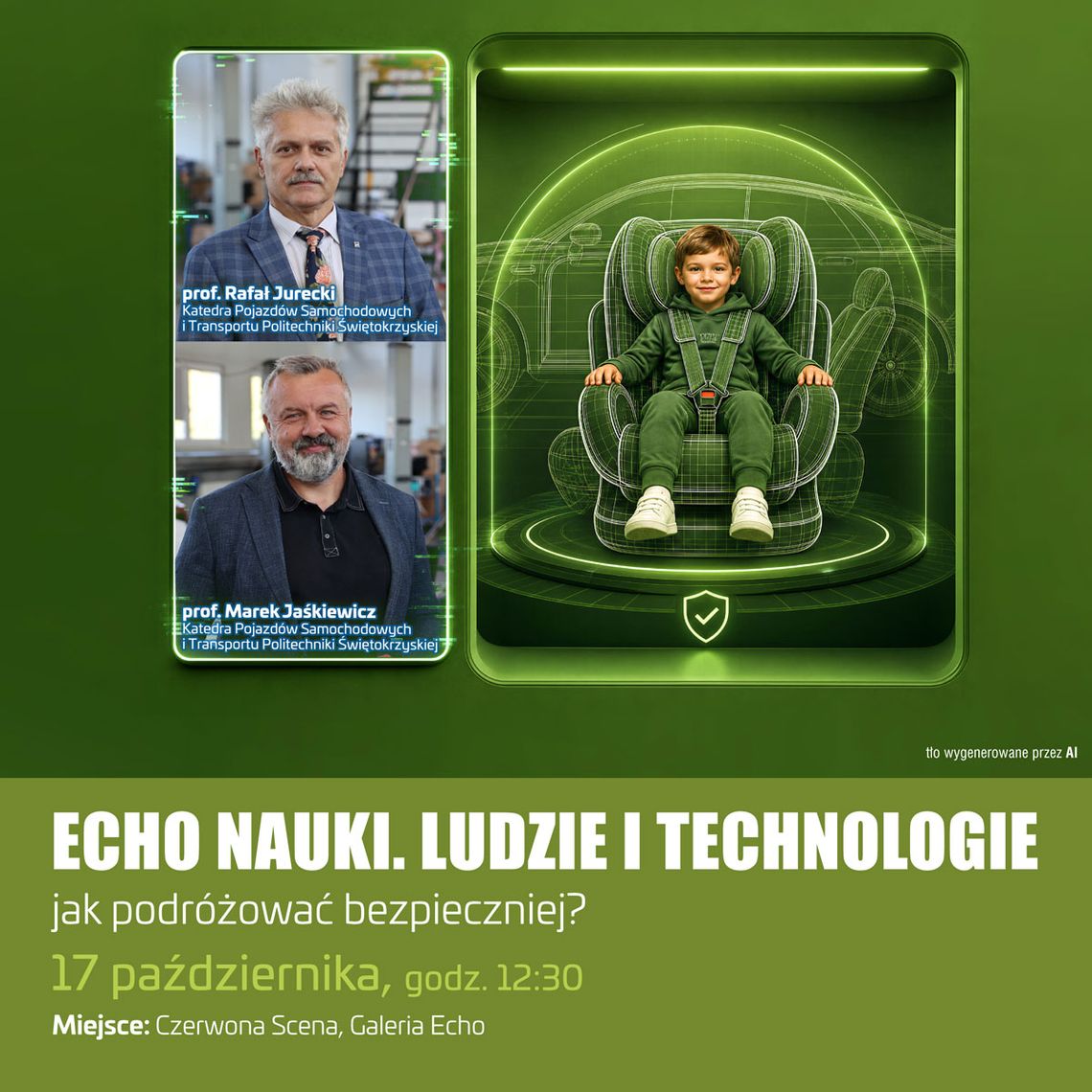 Fotelik, który reaguje szybciej niż człowiek. Polska technologia zmienia bezpieczeństwo najmłodszych pasażerów