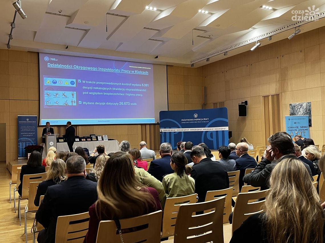 Gala Bezpieczeństwa Pracy w Kielcach – wspólne działania na rzecz pracowników Gala Bezpieczeństwa Pracy w Kielcach – wspólne działania na rzecz pracowników