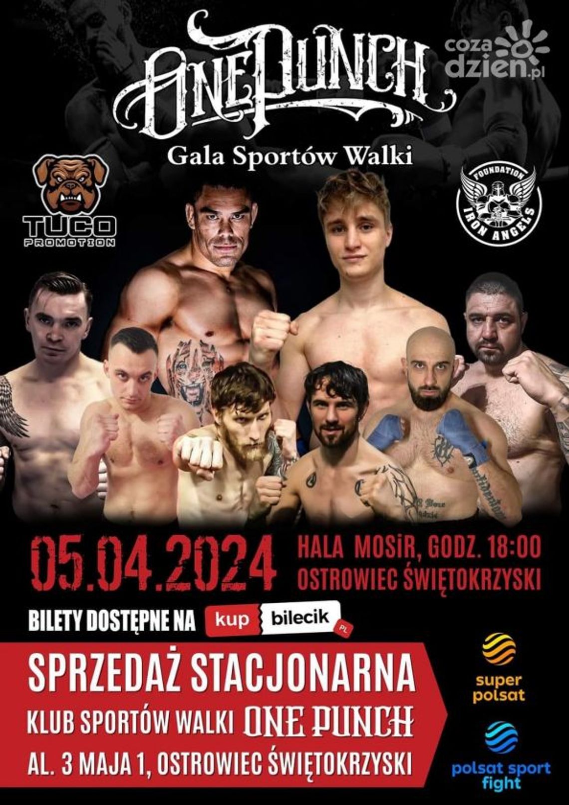 Gala Sztuk Walk One Punch już w piątek przy Świętokrzyskiej Gala Sztuk Walk One Punch już w piątek przy Świętokrzyskiej