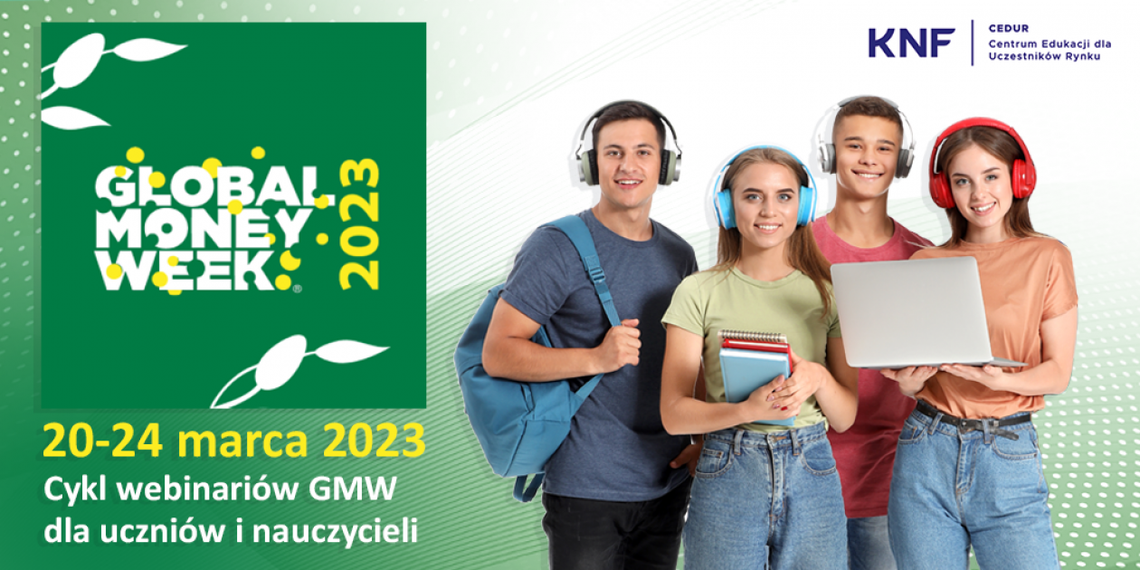 Global Money Week 2023. Dla uczniów i nauczycieli