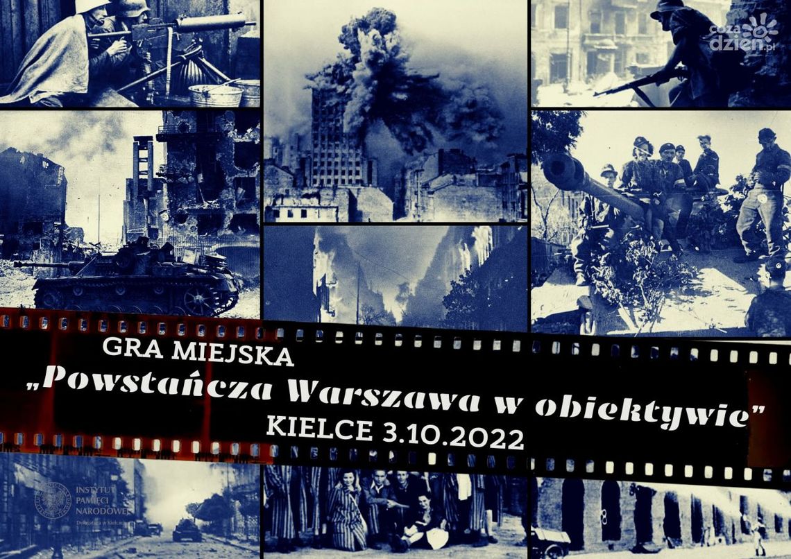 Gra miejska pt. „Powstańcza Warszawa w obiektywie” Gra miejska pt. „Powstańcza Warszawa w obiektywie”