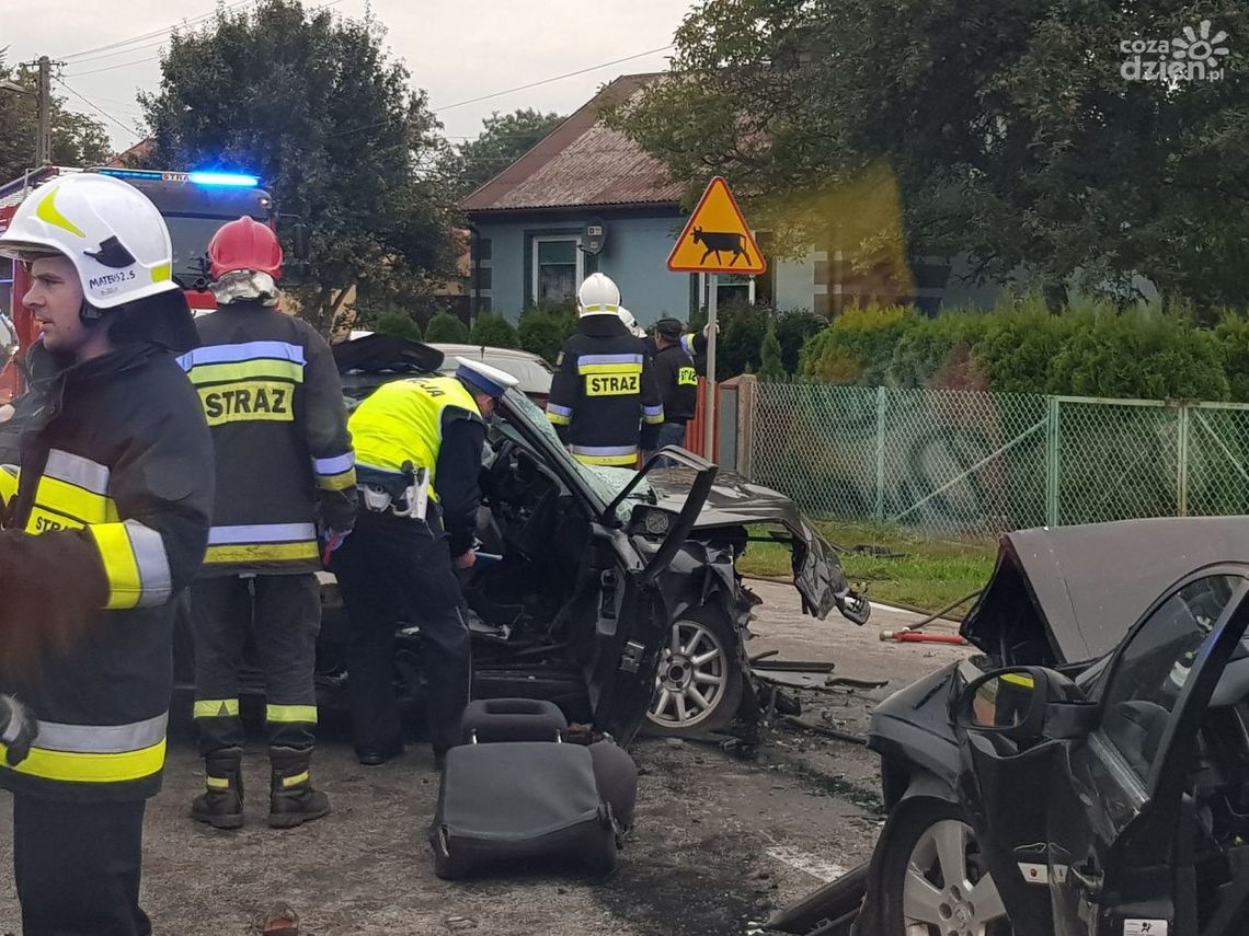 Groźna czołówka w Pawłowie Groźna czołówka w Pawłowie