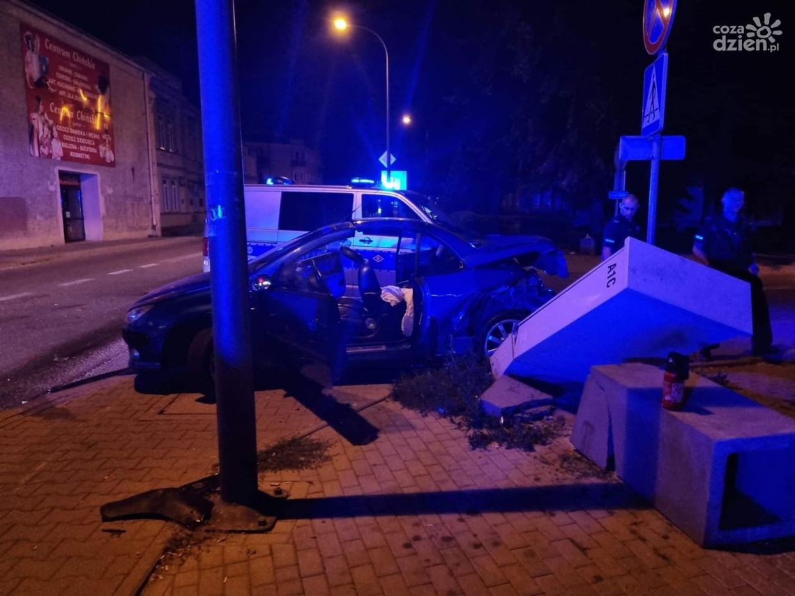 Groźna stłuczka Groźna stłuczka