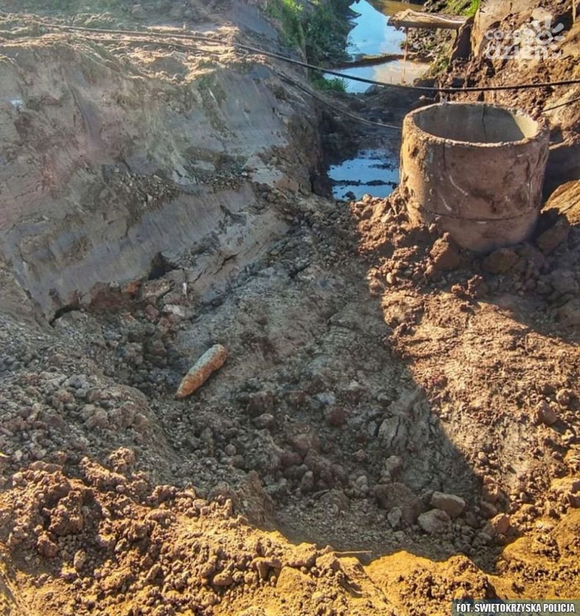 Groźne pozostałości wojenne w powiecie ostrowieckim Groźne pozostałości wojenne w powiecie ostrowieckim