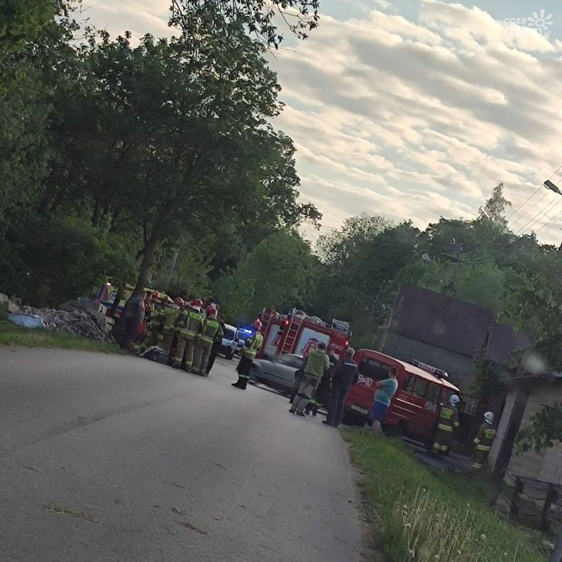 Groźnie wyglądający wypadek Groźnie wyglądający wypadek
