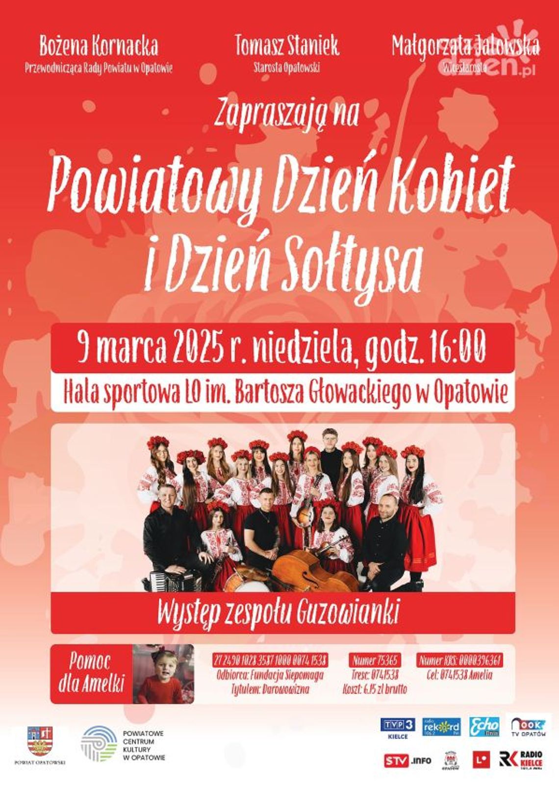 "Guzowianki" na Dzień Kobiet w Opatowie "Guzowianki" na Dzień Kobiet w Opatowie