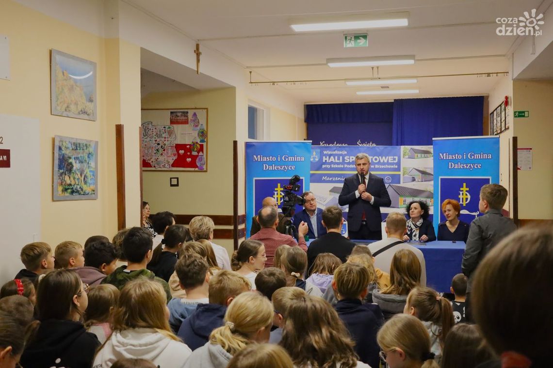 Hala sportowa dla szkoły podstawowej w Brzechowie – umowa na budowę podpisana Hala sportowa dla szkoły podstawowej w Brzechowie – umowa na budowę podpisana