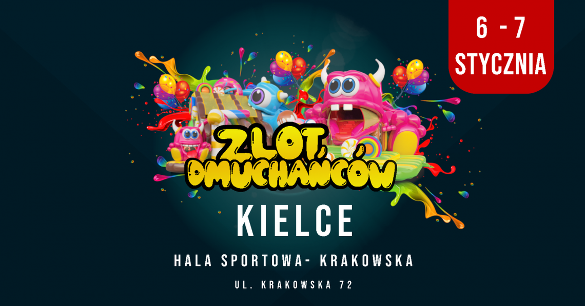 Halowy Zlot Dmuchańców w Kielcach