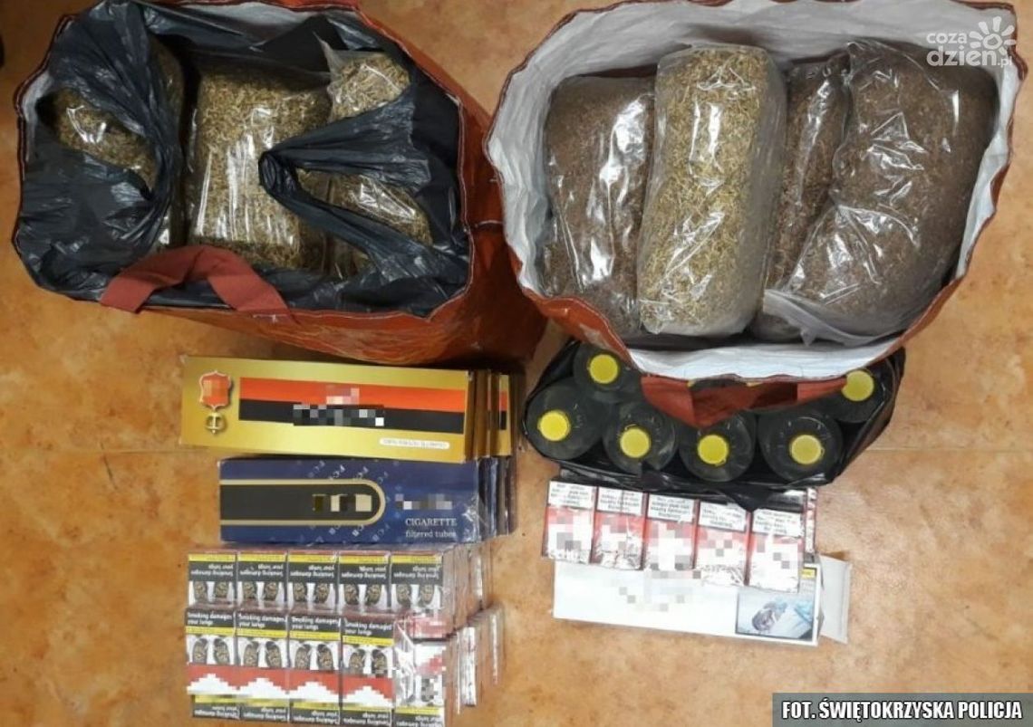 Handlował nielegalnym tytoniem i alkoholem. Wpadł na targowisku Handlował nielegalnym tytoniem i alkoholem. Wpadł na targowisku