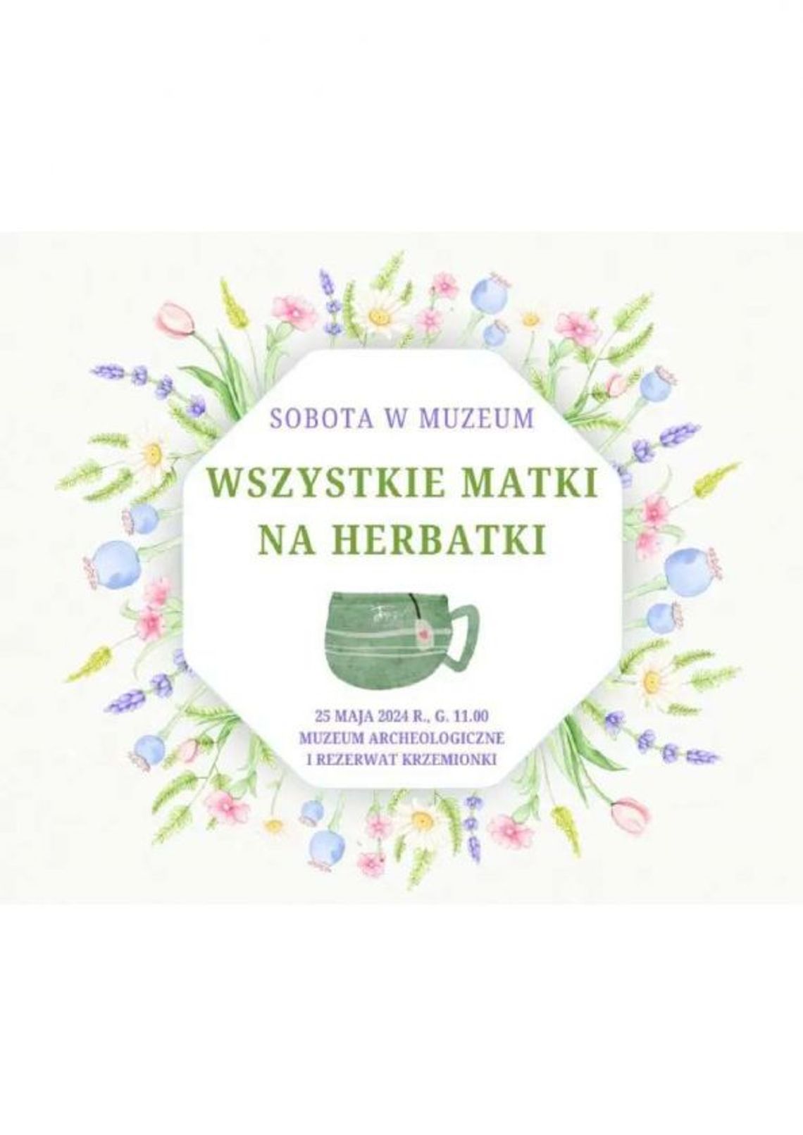 Herbatka dla mam w muzeum na Krzemionkach Herbatka dla mam w muzeum na Krzemionkach