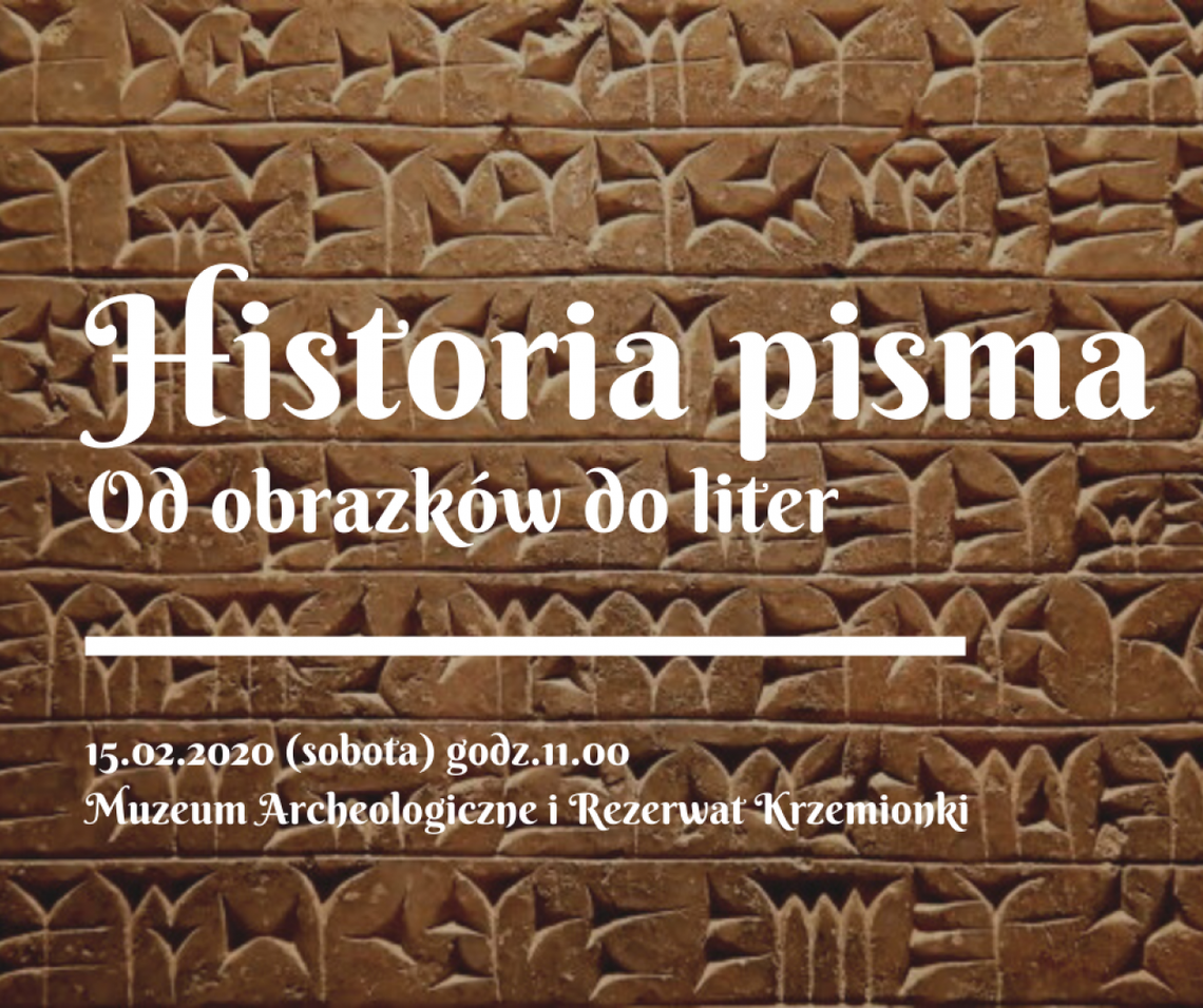 Historia pisma. Od obrazków do liter
Historia pisma. Od obrazków do liter