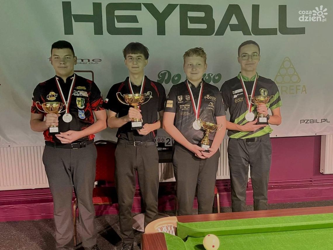 Historyczny medal Jakuba Hajduka w I Mistrzostwach Polski Juniorów w Heyball Historyczny medal Jakuba Hajduka w I Mistrzostwach Polski Juniorów w Heyball