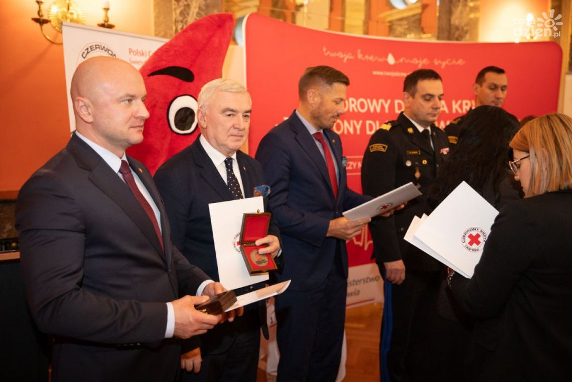 Honorowi dawcy krwi docenieni Honorowi dawcy krwi docenieni